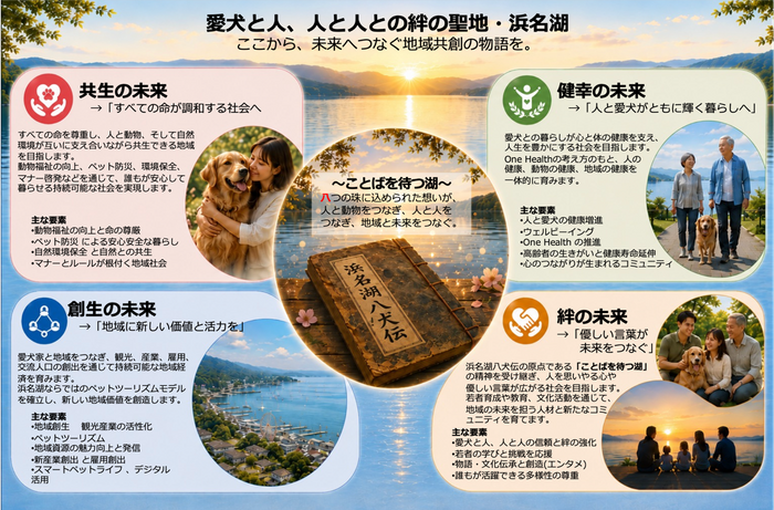 浜名湖八犬伝が導く浜名湖の輝く未来