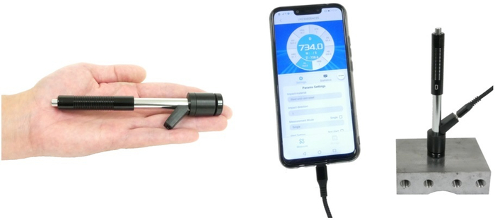 スマホに直接つなぐ次世代硬度計