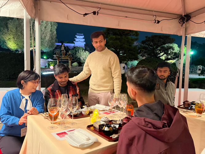 明石公園で開催されたガストロノミーイベント（2024年11月17日）