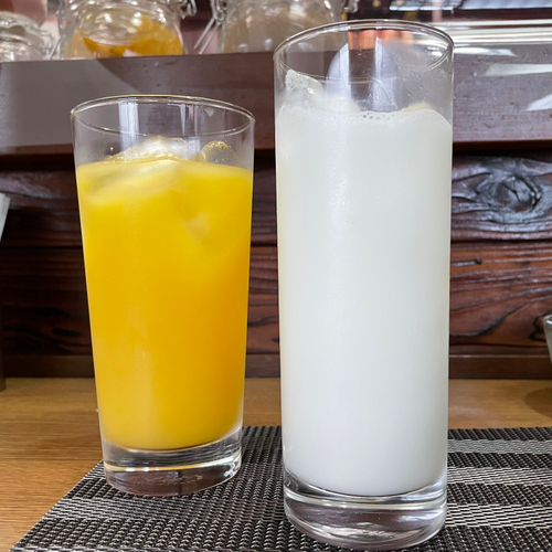 オレンジとラッシー　