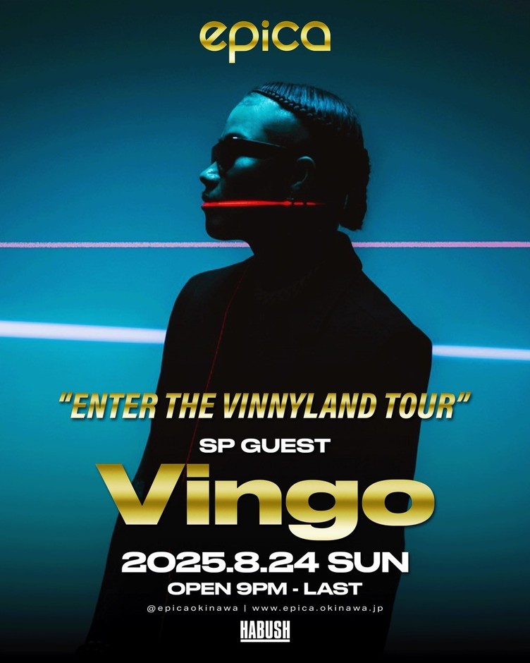 8月24日(日)『ENTER THE VINNYLAND TOUR』