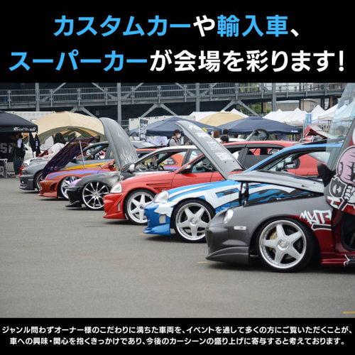 多彩な車が大集合