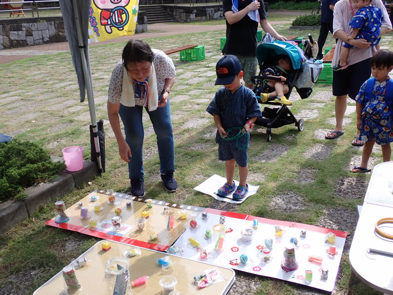 わなげ（昨年の様子）