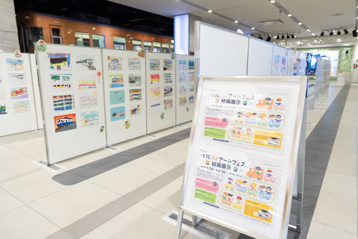 ①絵画展示 過去の様子