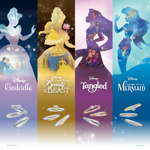 ディズニーデザインのブライダルジュエリー