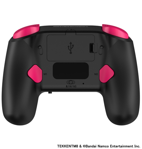 背面に2つの拡張ボタンとトリガー深度切り替えスイッチを搭載