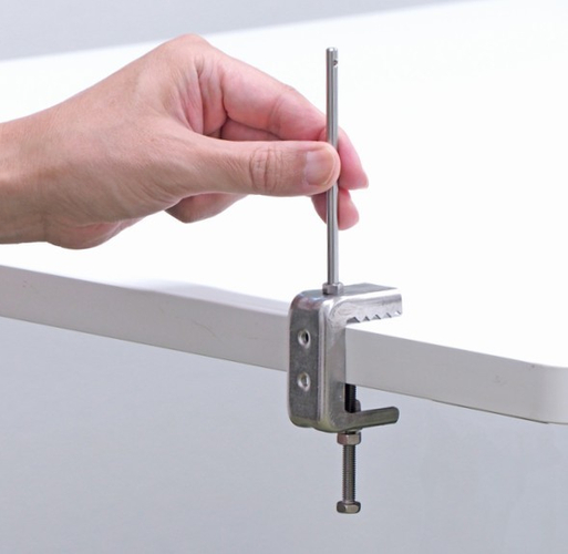 特殊ボルト採用でしっかり取り付けることができます