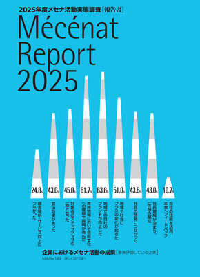 調査結果をまとめた『Mecenat Report 2025』