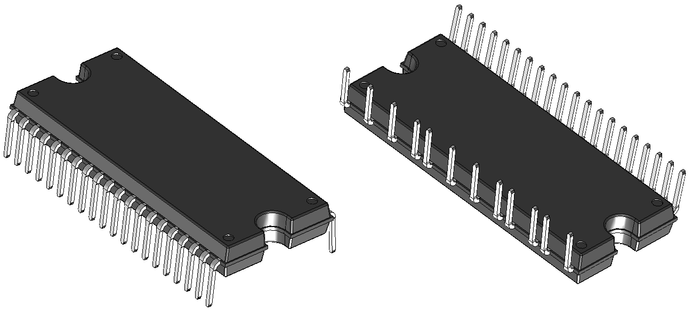 DIP40パッケージ
