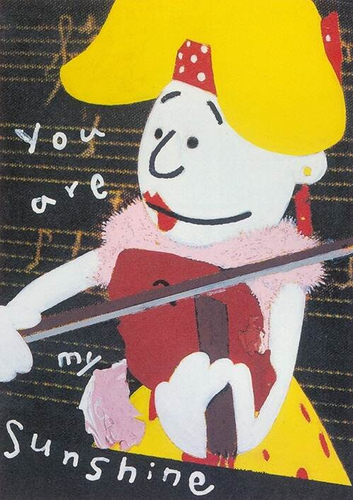 「クインテット」イラストレーション アリア 2004年 ©Ryuji Fujieda