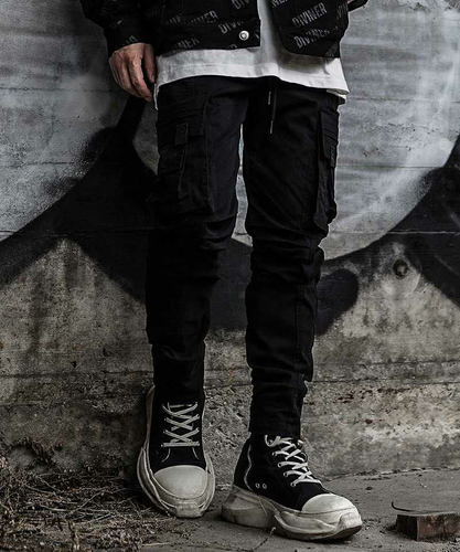 Black Cargo Pants