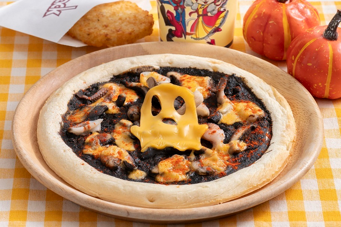 とろ～りおばけのハロウィーンピザ