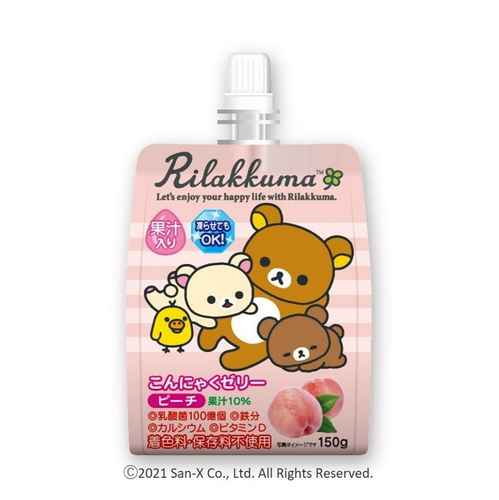 リラックマこんにゃくゼリー ピーチ
