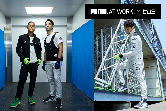 「ヒロミさん」&times;「PUMA.AT WORK.」コラボウェア　モデル着用画像1