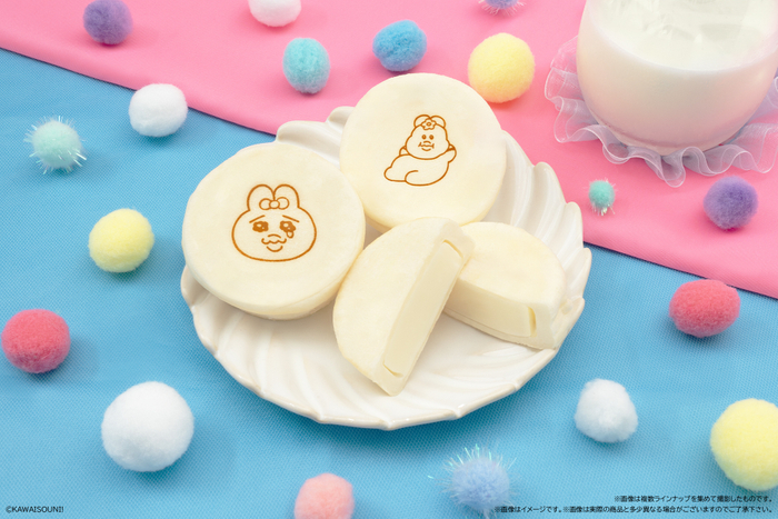 おぱんちゅうさぎ＆んぽちゃむ まんまる焼き(イメージ)