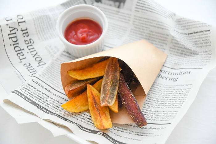 3種のフライドポテト　 ローズマリー風味