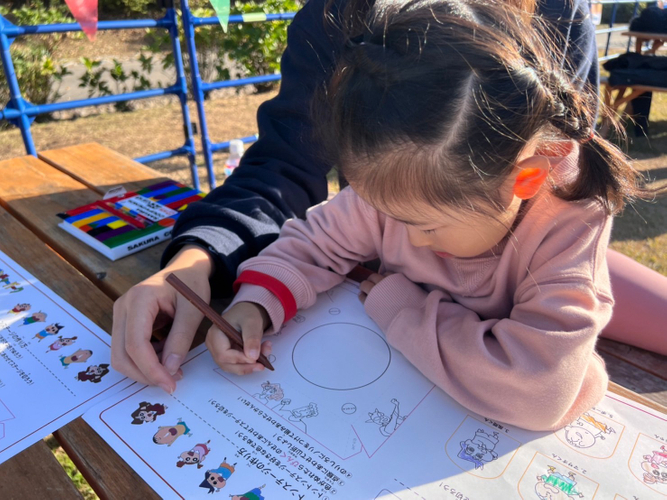 ▲みんなで一緒に楽しもう！