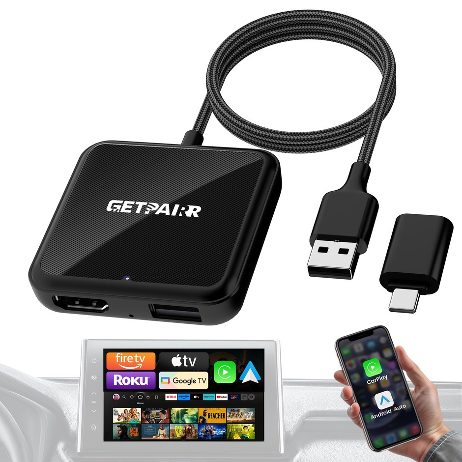 Fire TV Stickなどを車内で、GetPairr TV