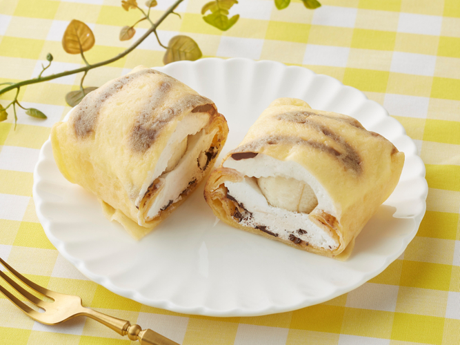 しあわせクレープ　チョコバナナ画像（画像はイメージです。）