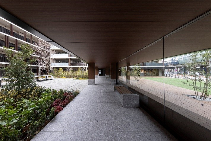 緑豊かな「プライベートガーデン」