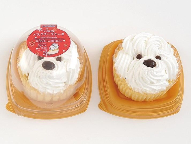 いぬぬバスクチーズケーキ　パッケージ画像