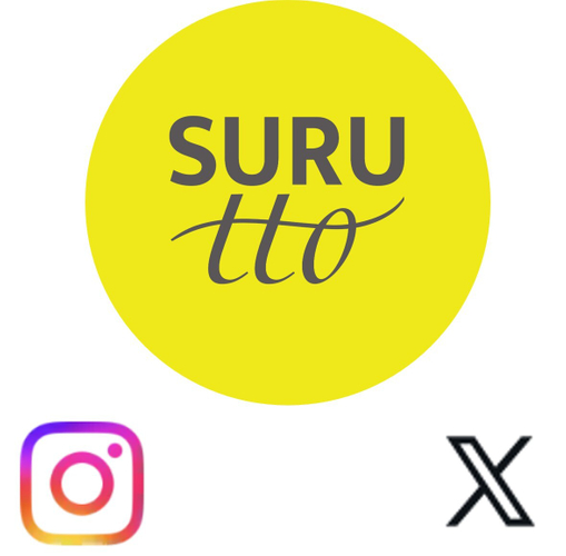 SURUtto公式Instagram＆公式X