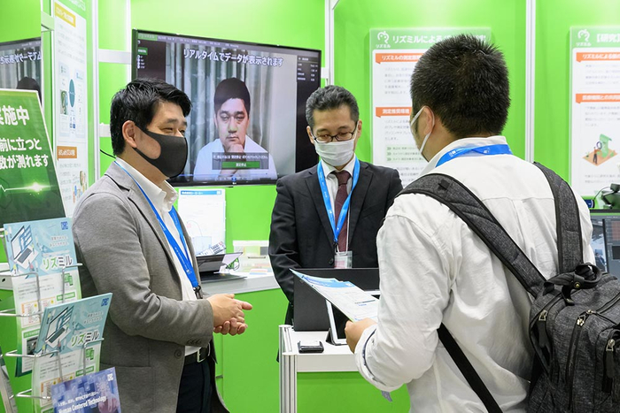 シーエーシー社 ブースの様子