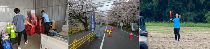 設営写真