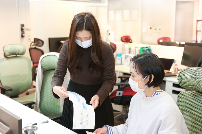 生産部の様子