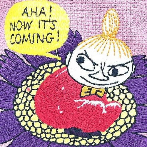 ムーミンのポーチ