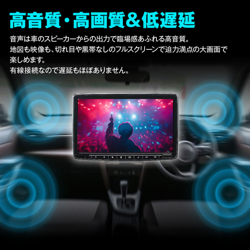 高音質高画質＆低遅延