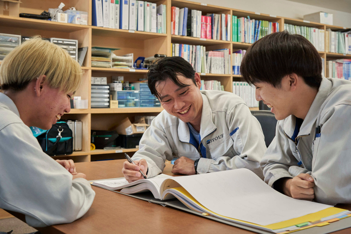 工事部長(38)が研修を担当