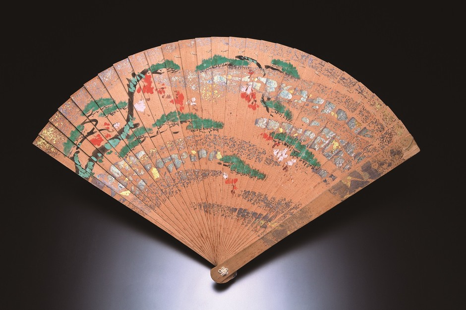 檜扇 室町時代 14-15世紀 重要美術品 MIHO MUSEUM蔵        