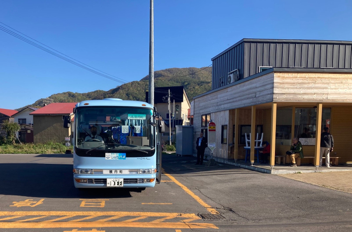 コミュニティバス「しゃこバス」（美国停留所前）