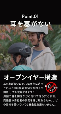 オープンイヤー構造
