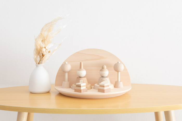 ～半月雛飾り～