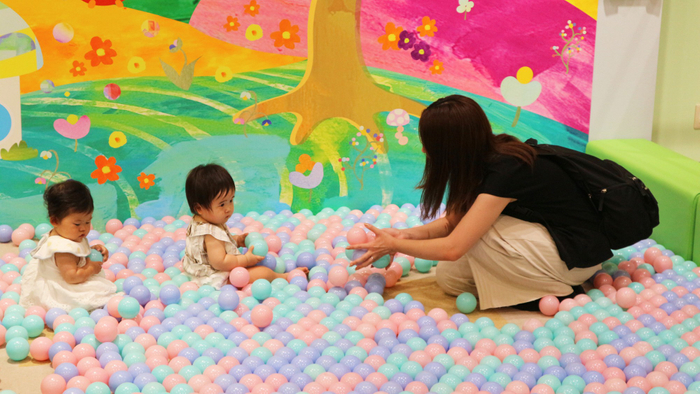 「ぽぅぽのボールプール」