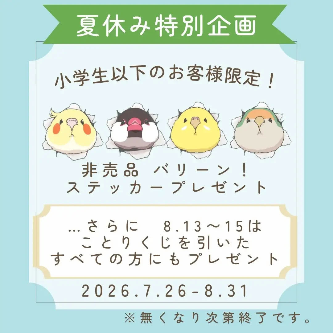 夏休み特別企画♪