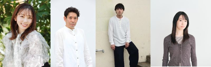 樋口みどりこ(吉本興業)、宮下誠(AZ PROMOTION)、井上肇(プレミアムエンターテイメント)、野口涼