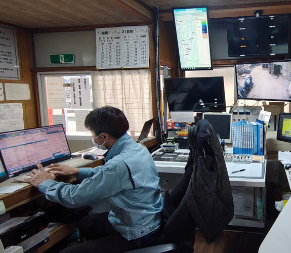 出荷基地での常時監視(2)