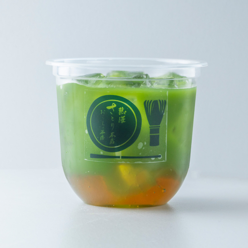 ひやしお濃茶 梅 400円(税込)
