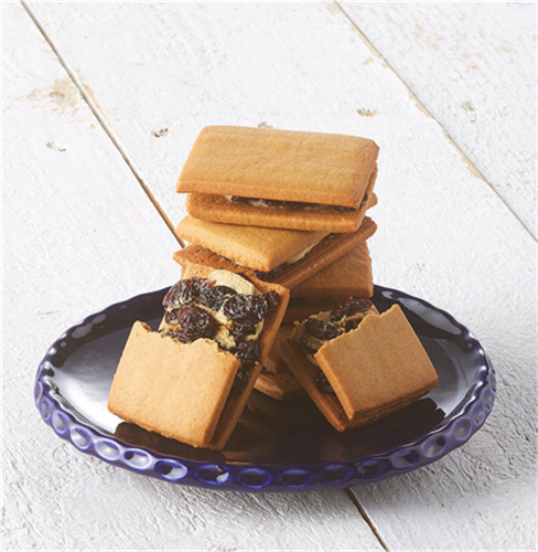 紅茶のレーズンサンド