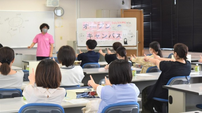 令和7年（2025年）開催のオープンキャンパスの様子