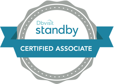「Dbvisit Standby Certified Associate」ロゴマーク