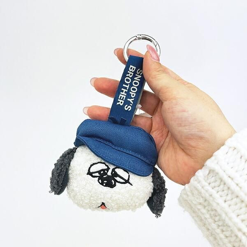 スヌーピーのフェイスタグマスコット