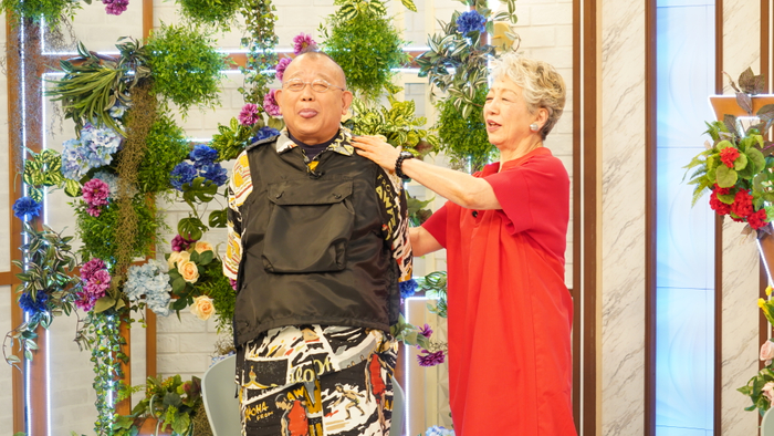 中尾さんに指導を受ける鶴瓶さん！