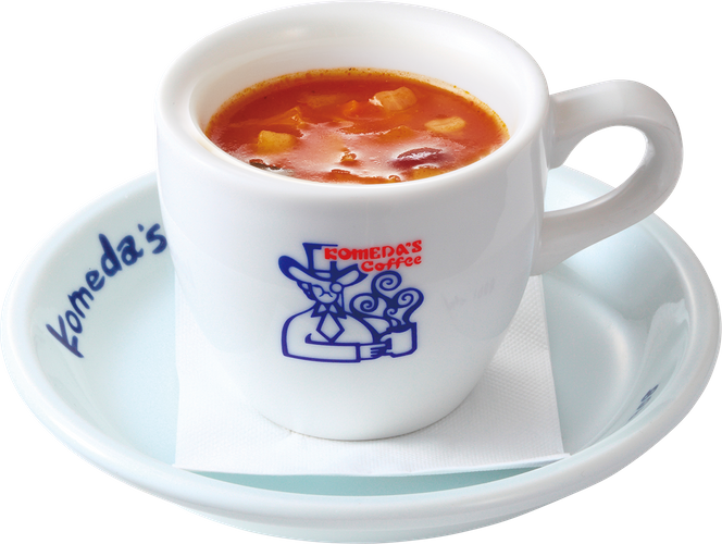 【コメダ珈琲店】ミネストローネ