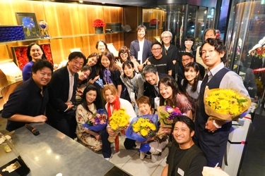 「EXPO酒場 銀座店」第1回を高級バラ専門店 ROSE GALLERY銀座本店で開催