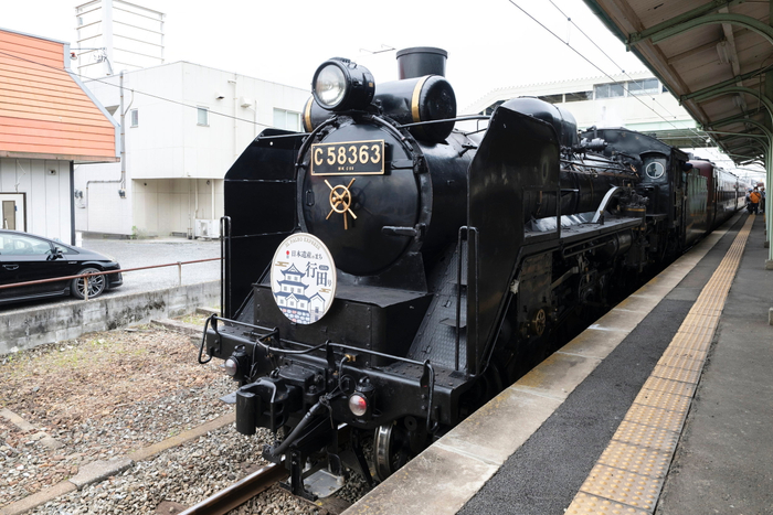 SL日本遺産のまち行田号　2026年7月運行時の様子1