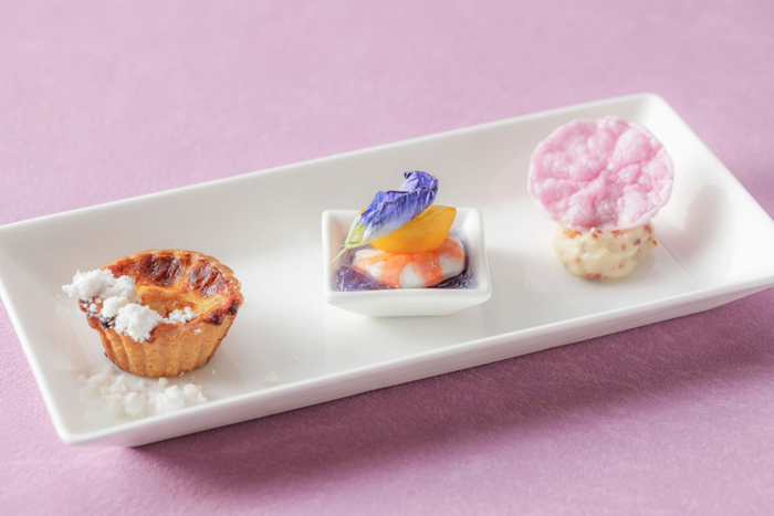 シェフこだわりのセイボリー3種